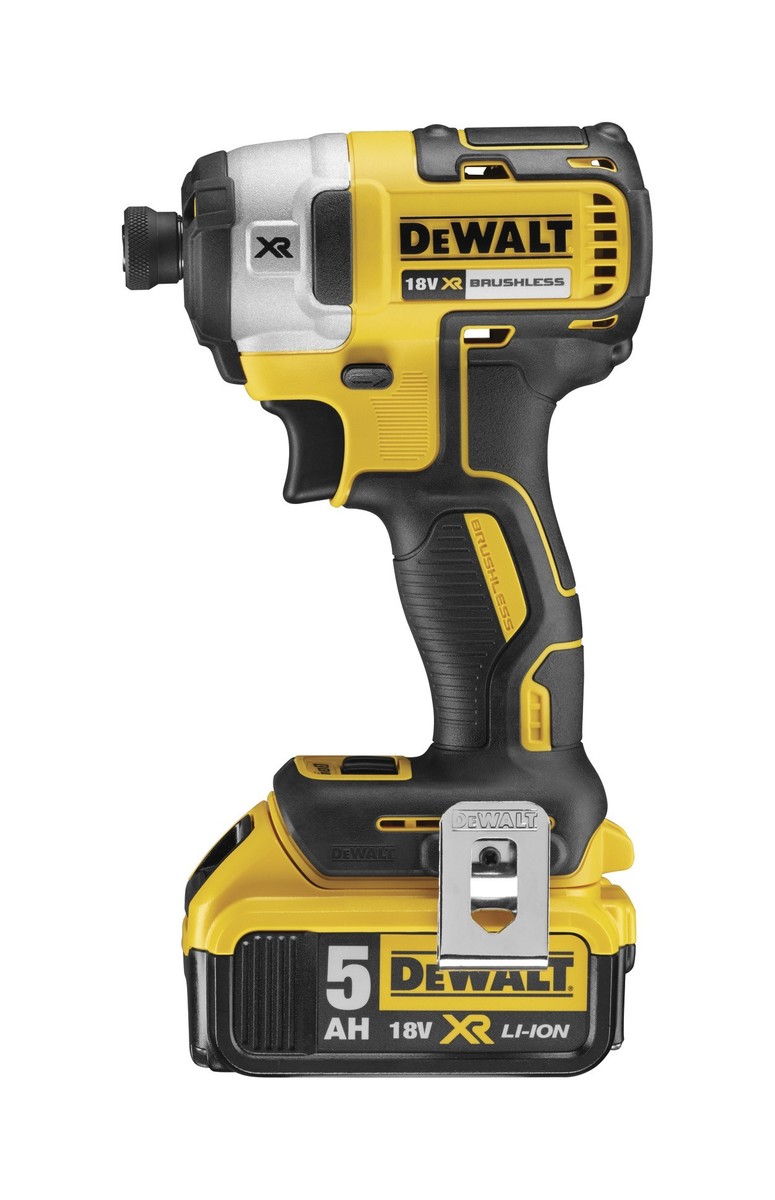 DCF887P2 Bezuhlíkový rázový uťahovač 18 V - 1/4"