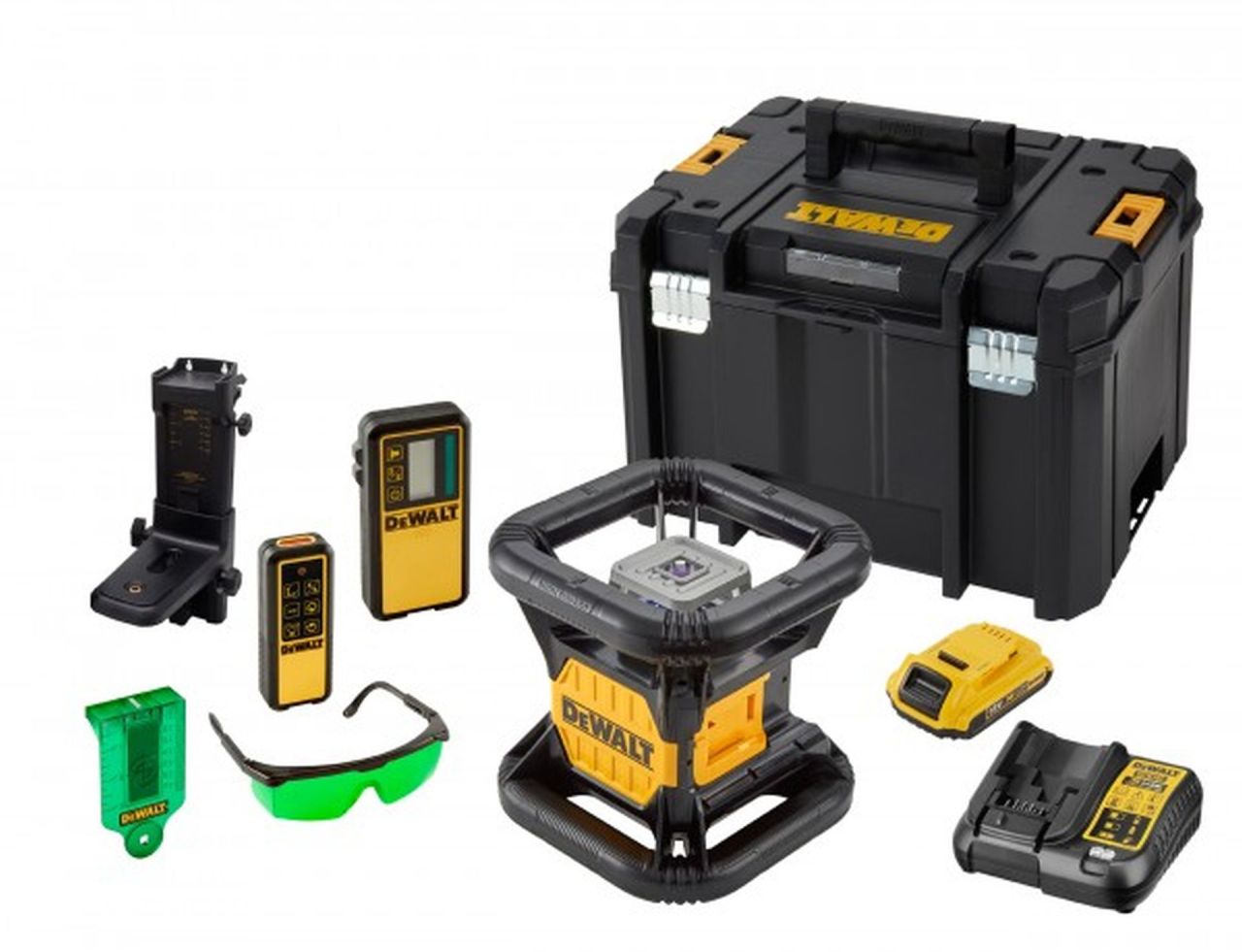 DCE079D1G Rotačný laser zelený lúč