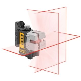 Samonivelačný laser DeWALT DW089 trojlíniový