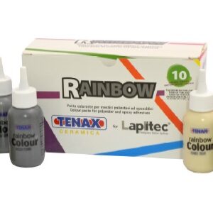 TENAX-Sada univerzálnych farbiacich pigmentov RAINBOW LAPITEC 10x75ml