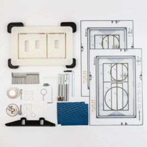 EdPLIT-Podobkladové univerzálne WC tlačítko M1 7v1 so spotrebným materiálom