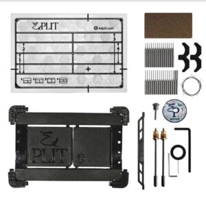 EdPLIT-Podobkladové univerzálne WC tlačítko M2 PRO 10v1 so spotrebným materiálom
